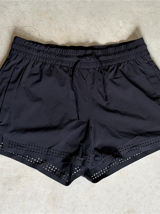 Athleta Pants - Athleta Run Shorts Black Size 6 Activewear Drawstring Waist- RN 54023